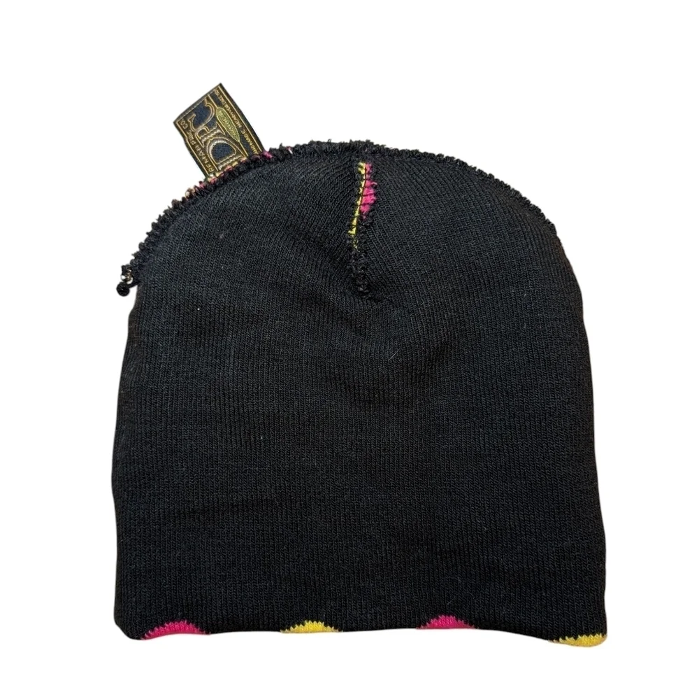Dorfman Pacific Co Girls Beanie Colorful Polka Dot Kids Beanie Size 4-6